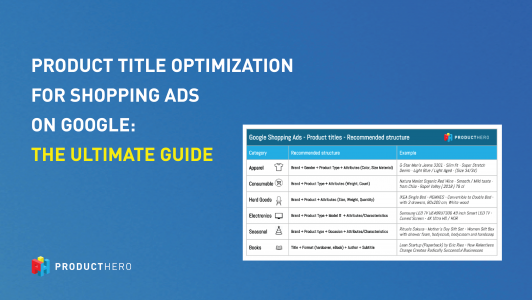 thumbnail ultimate guide for product title optimization.