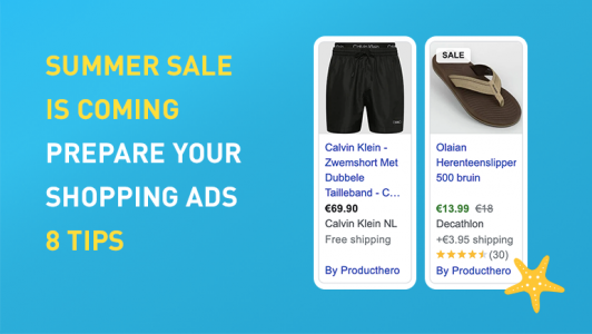 summer sale prepare shopping ads