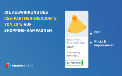 Die Auswirkung des CSS-Partner-Discounts von 20 % auf Shopping-Kampagnen