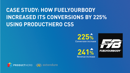 Case study: How Fuelyourbody increased its conversions by 225% using Producthero CSS for product segmentation.