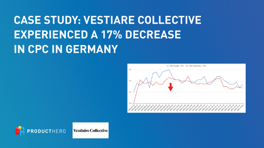 Vestiaire Collective experienced a 17% decrease in CPC in Germany