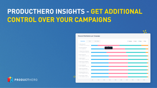 Producthero Insights to get additional control over your campaigns