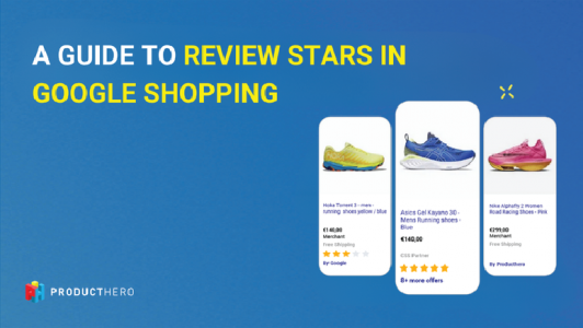 Review stars Google Shopping